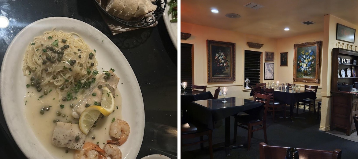 Bellino's Italian Restaurant Rockport Menu