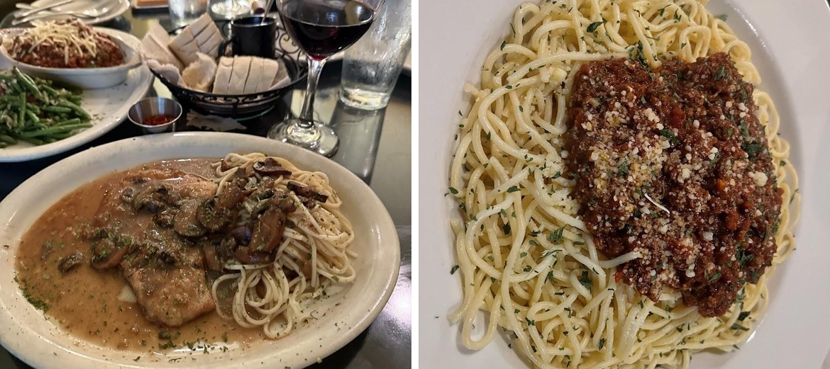 Bellino's Italian Restaurant Rockport Menu