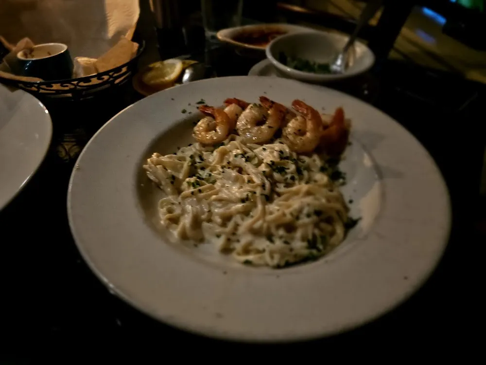 Francesco with Shrimp